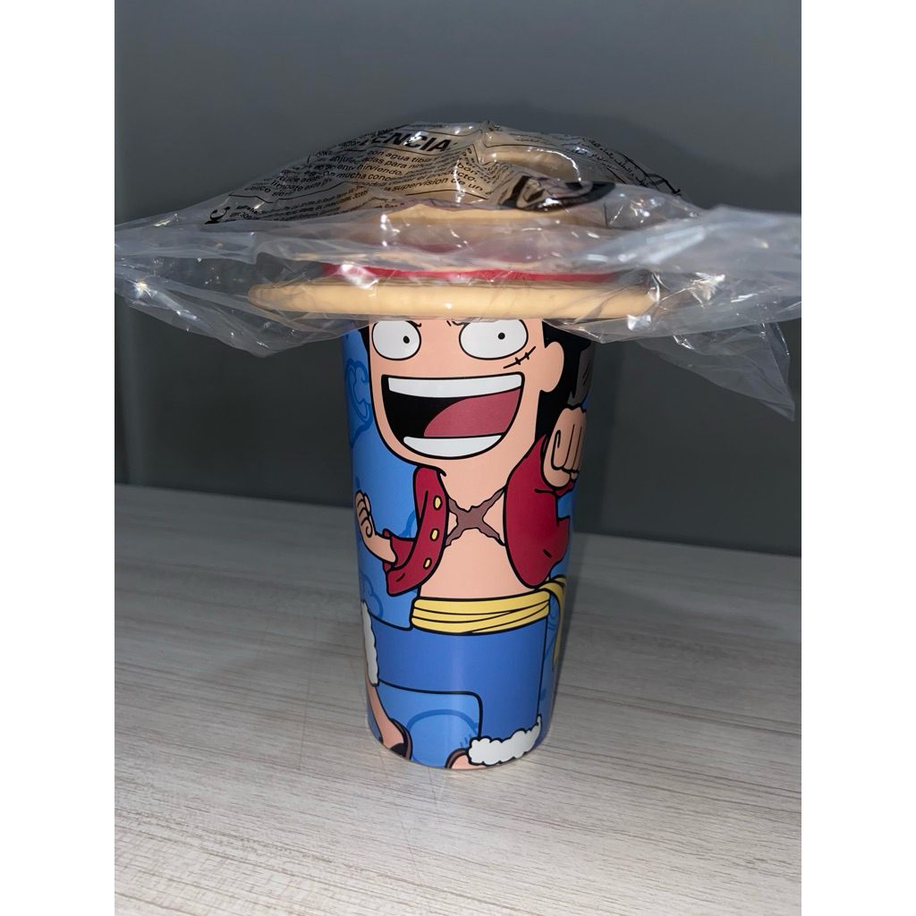 Tumbler Kopi Kenangan One Piece x Tahilalats ( Luffy & Chopper ) Original