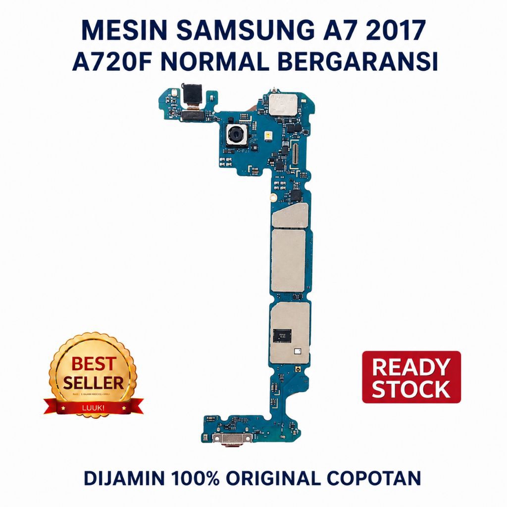 Mesin Samsung A7 2017 A720F Normal Bergaransi