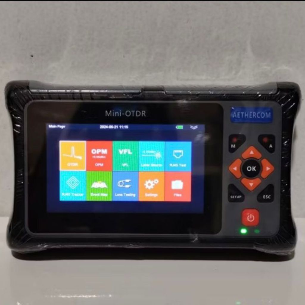 otdr skycom mini t560 / otdr mini 2 lamda / otdr touchscreen