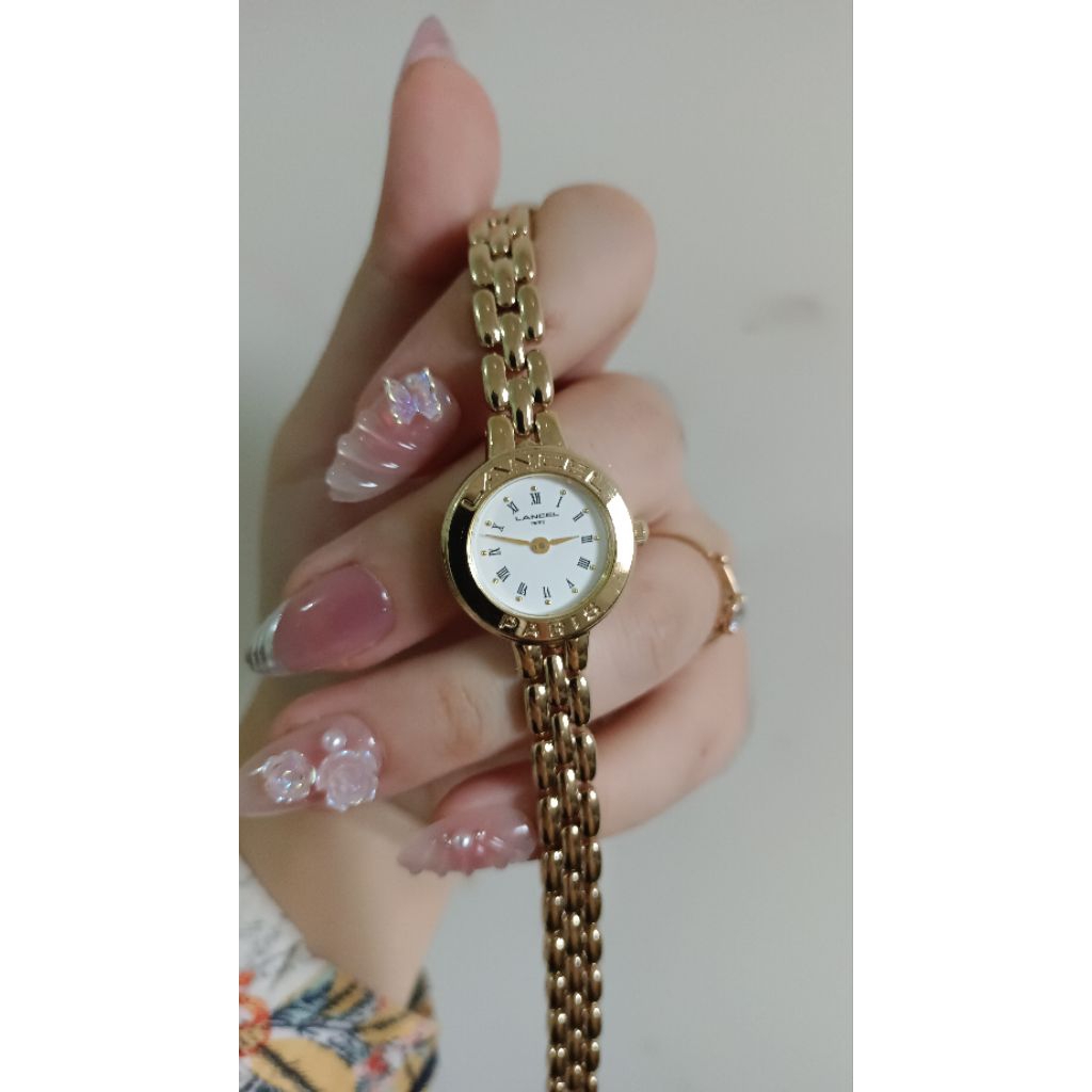 Lancel Paris Gold