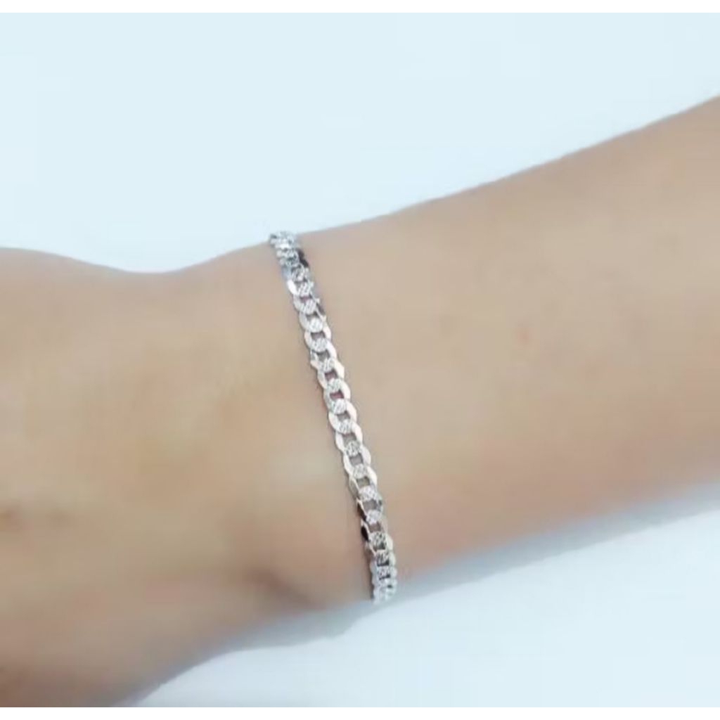 GELANG TANGAN SISIK NAGA PERAK WANITA PRIA