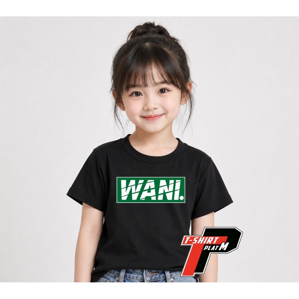 Kaos WANI Persebaya Anak Semi Cotton 30s