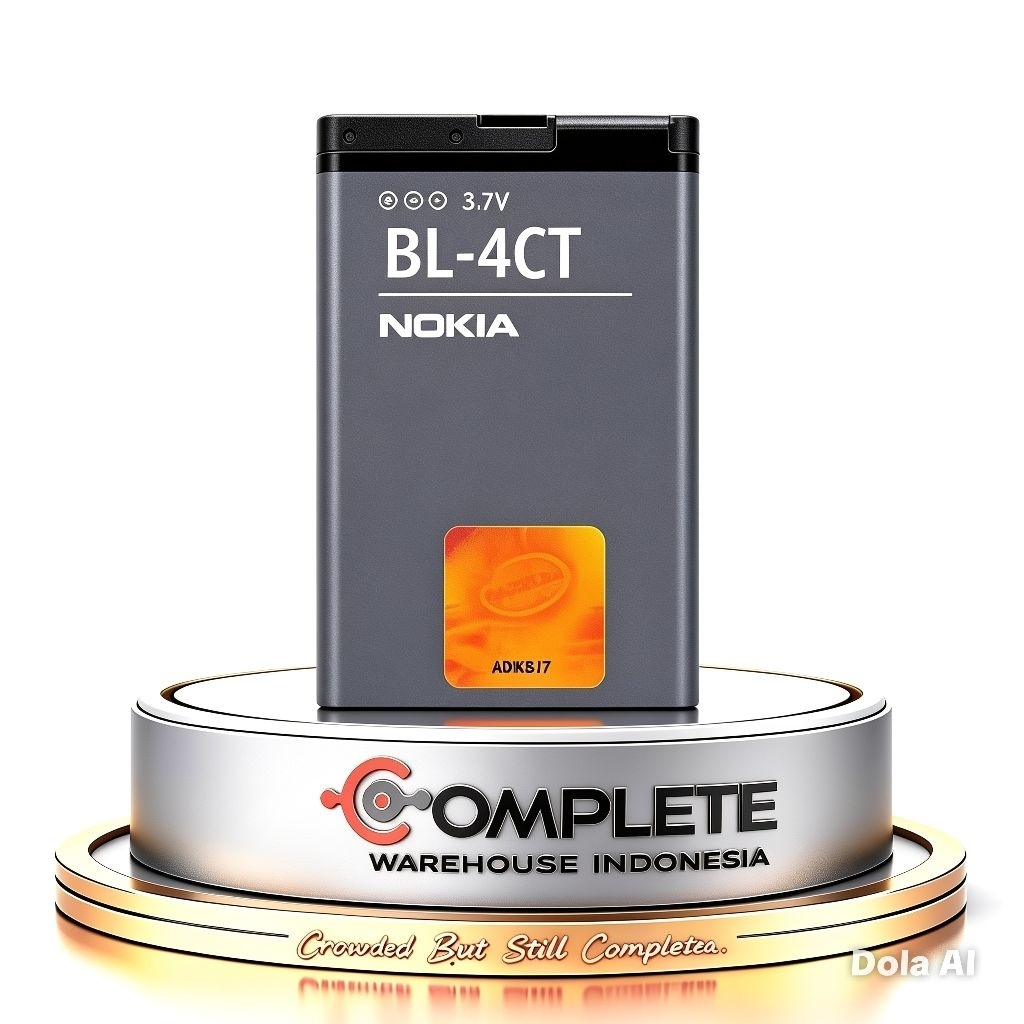 BATERAI NOKIA BL-4CT / BL4CT / BL 4CT / BATTERY NOKIA 5310 DAN HP CHINA KODE BL4CT ORIGINAL