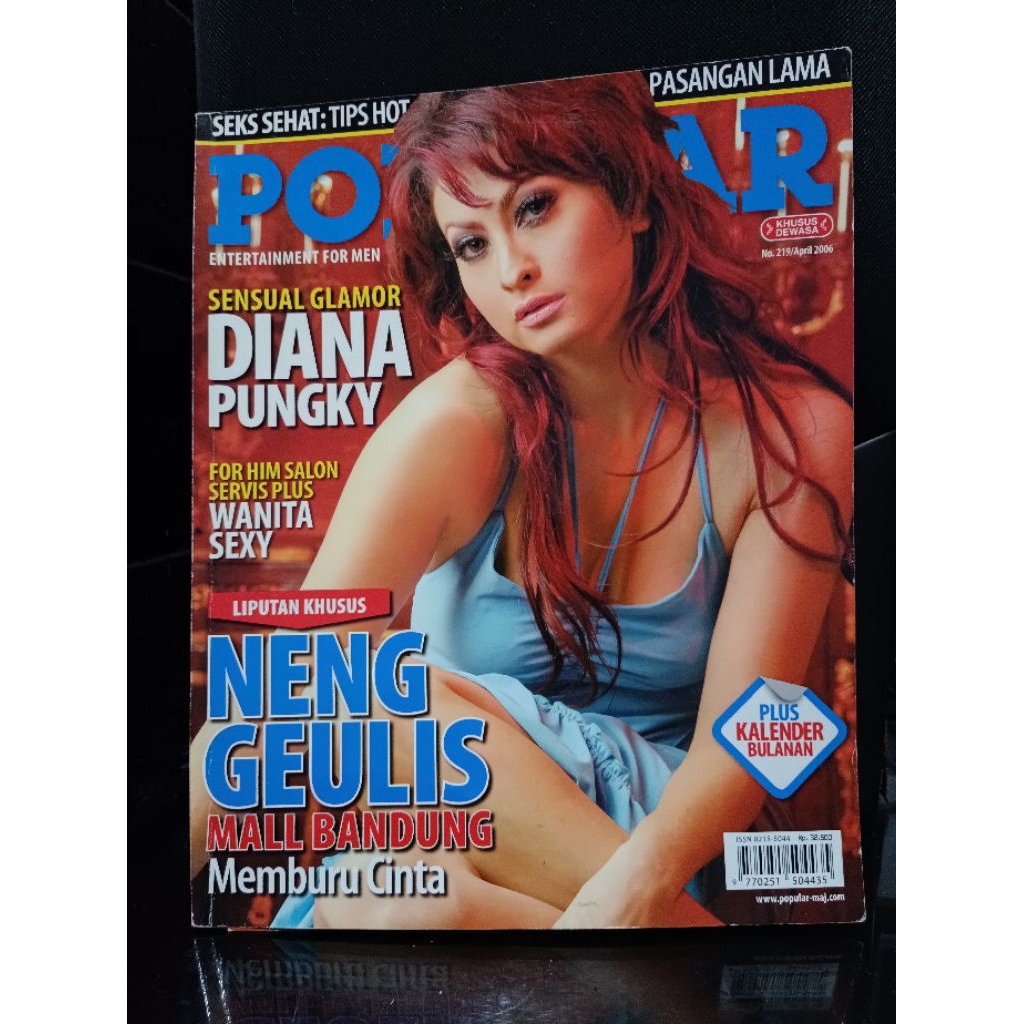 majalah POPULAR cover Diana Pungky (2006)