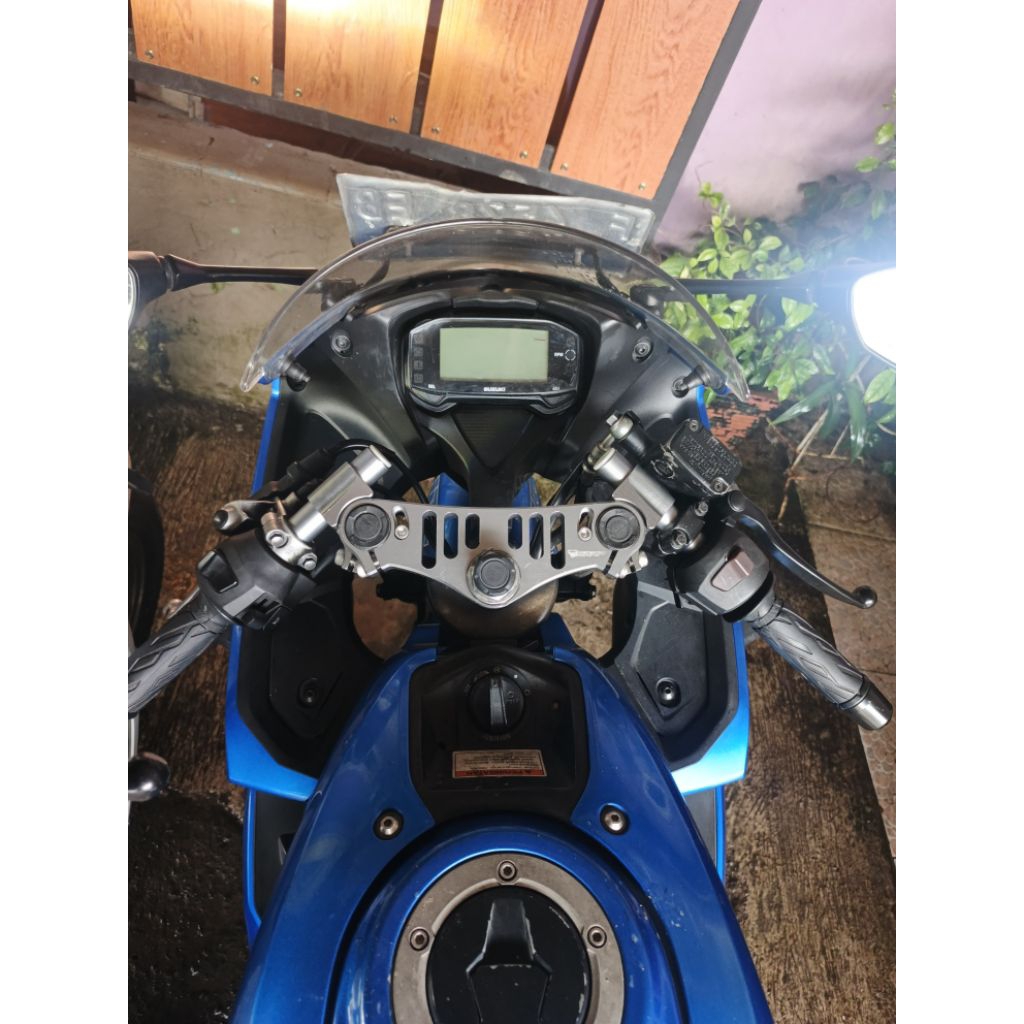 Triple clamp SARP GSX-R150 Full Set - Titanium