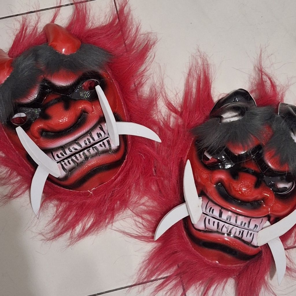 Topeng Barong Merah Dewasa Untuk Menari