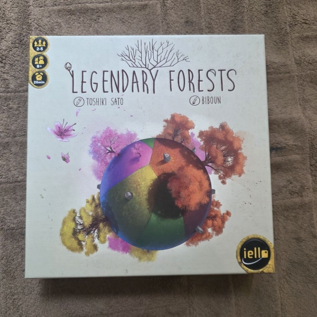 legendary forest boardgame (preloved)