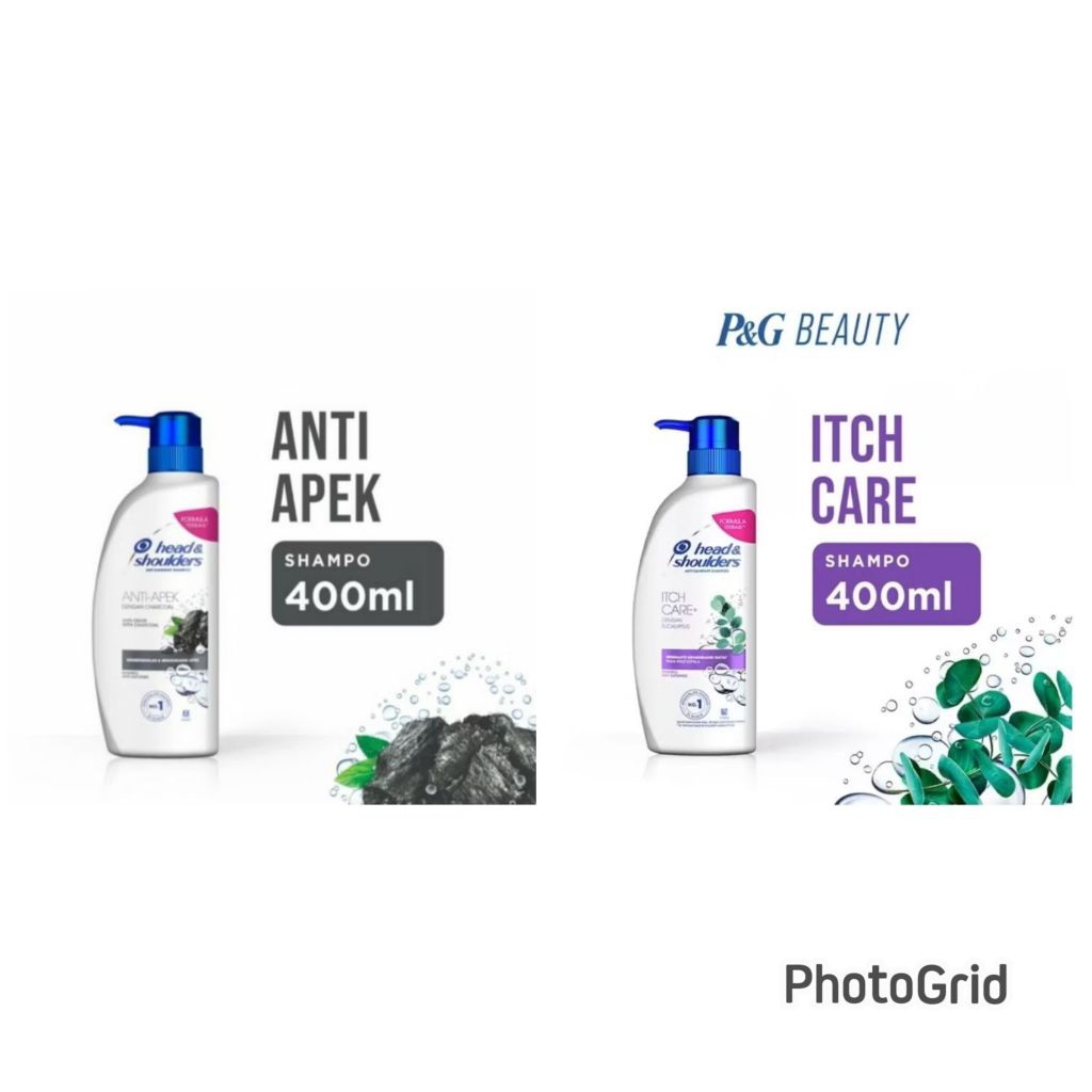 400ml Head & Shoulders Head and Shoulders Shoulder H&S Itch Anti Apek Care Shampoo Shampo Sampo