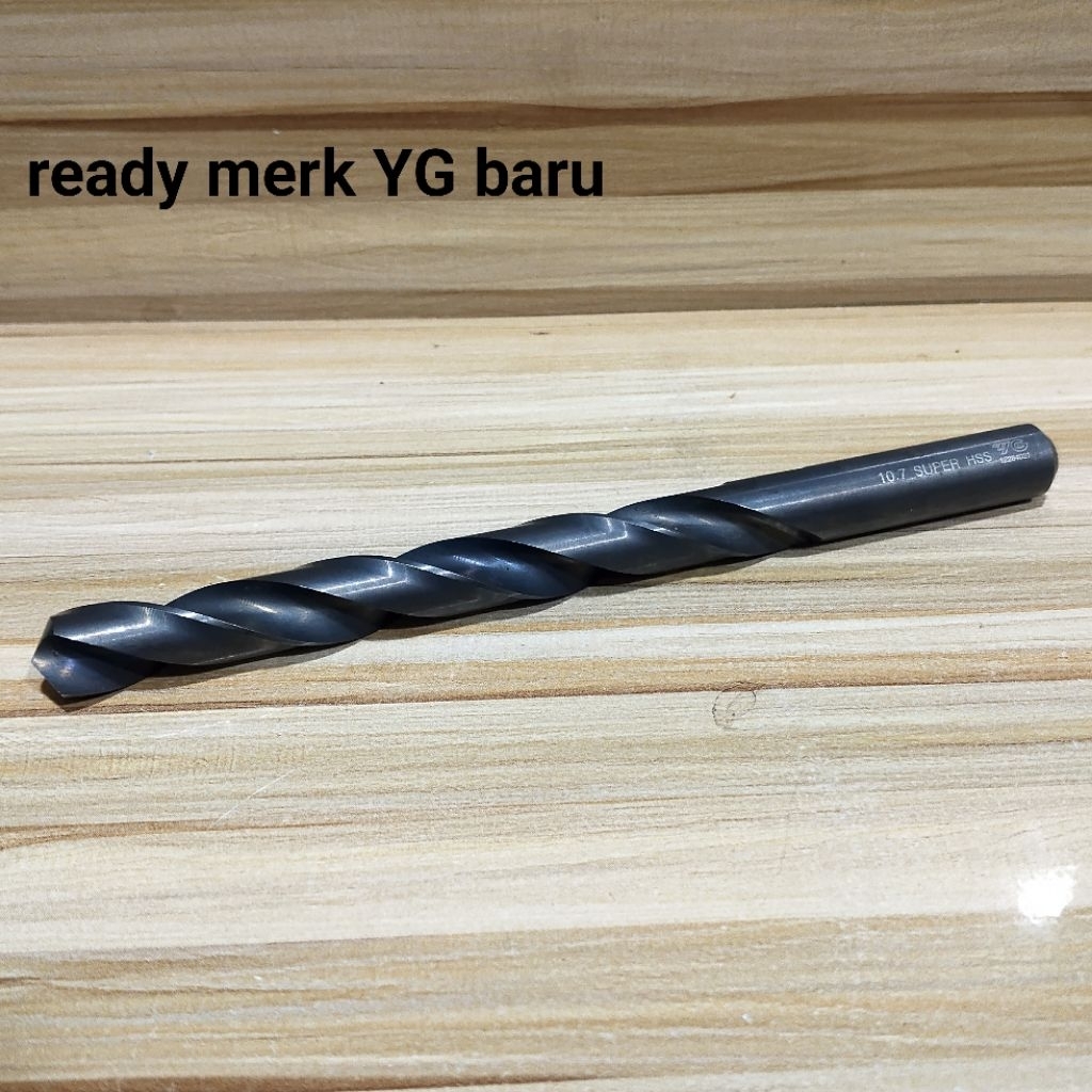 Mata bor besi 10.7mm Sutton Eropa Drill 10.7 bukan Nachi 10 . 7 Drill Sutton eropa bekas Tap m12