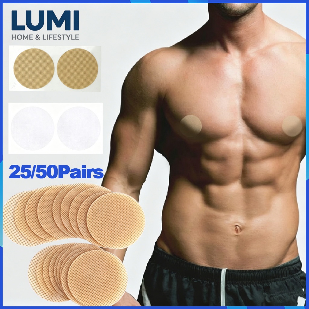Penutup Pentil Payudara Laki Laki 3.5cm Nipple Cover Pria Ringan Tipis Tidak Terlihat Cocok Dipakai 