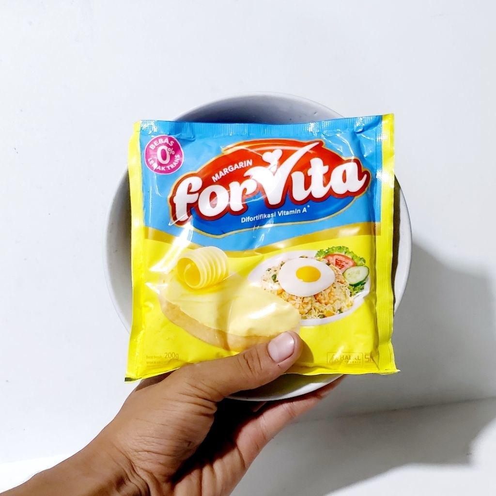 Forvita Margarine 200gram / Margarin Forvita / Filma 200 gram Mentega / Forvita