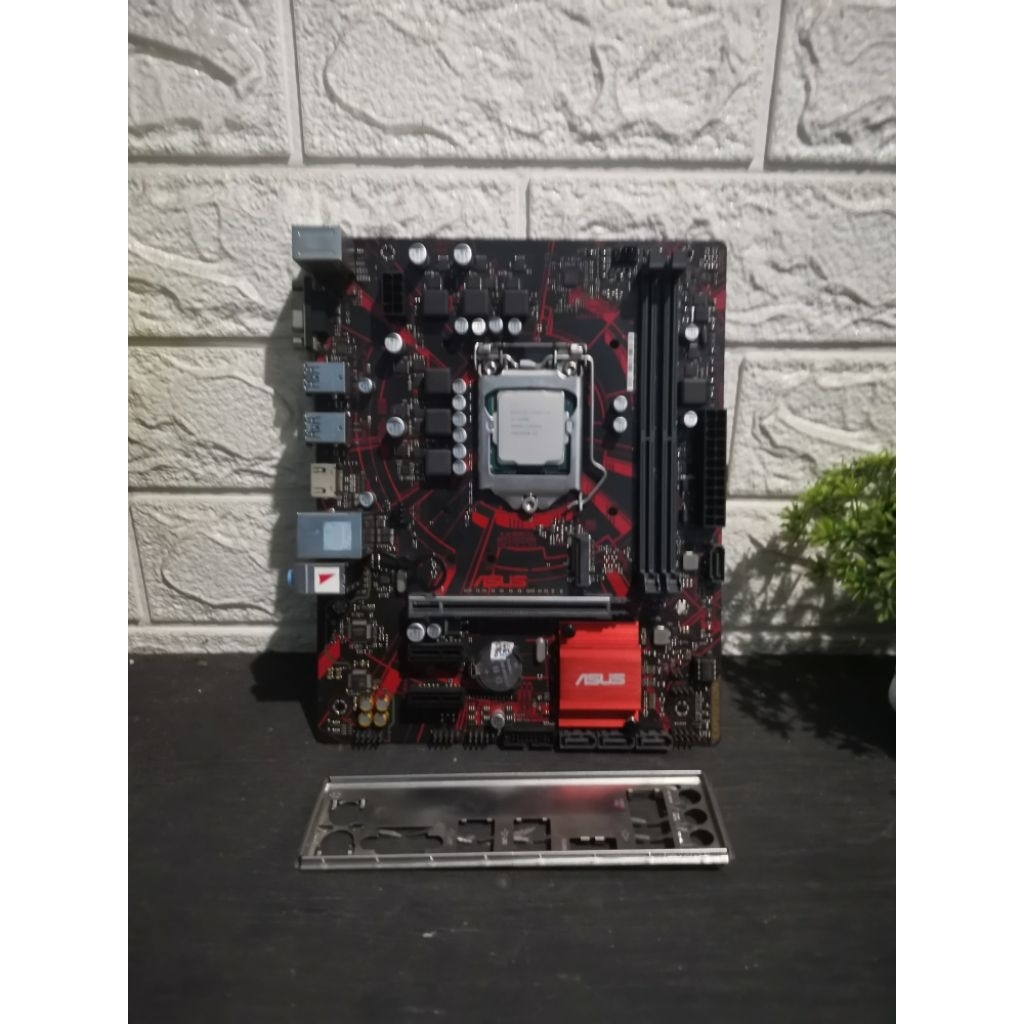 core i5 9400f + B365M asus