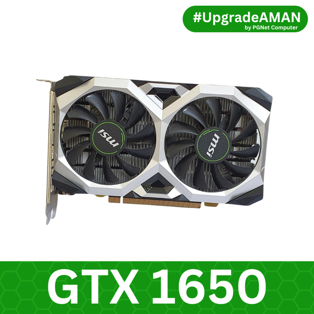 MSI GTX 1650 4GB GDDR6 | VGA CARD NVIDIA GeForce