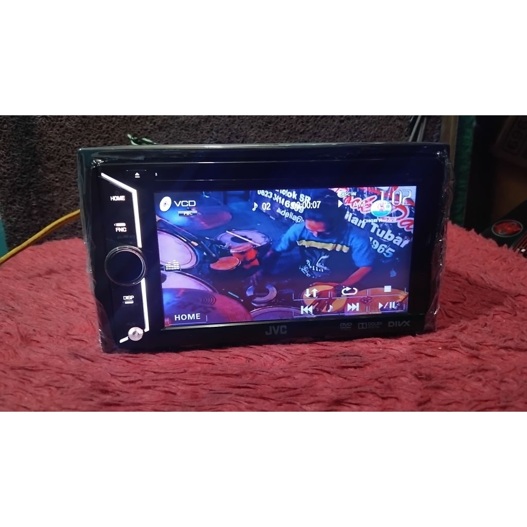 head unit dabeldin JVC KW-V10H4 standarmobil honda