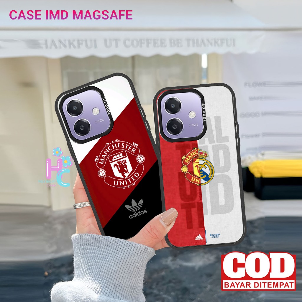 [Motif Bola *Manchester] Softcase Imd/Socool For All Type | Oppo A3X A5i A17 A17k A53 | Casing IMD/S