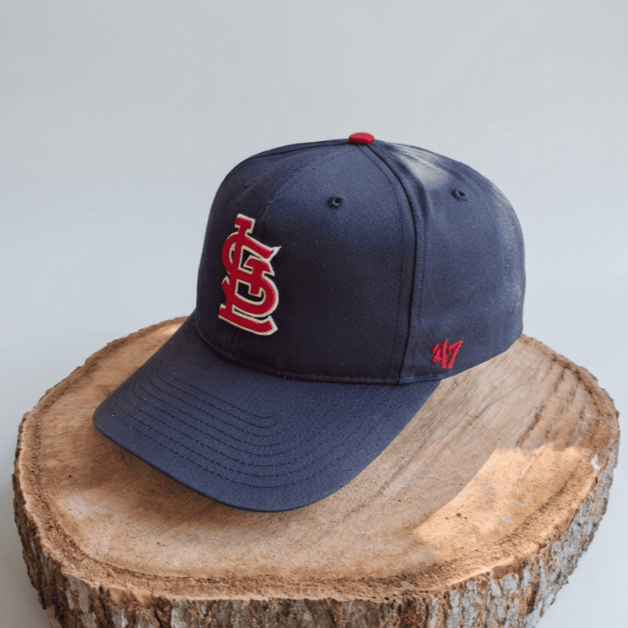 TOPI BASEBALL CAP '47 BRAND MVP "ST. LOUIS CARDINALS" NAVY BLUE PREMIUM