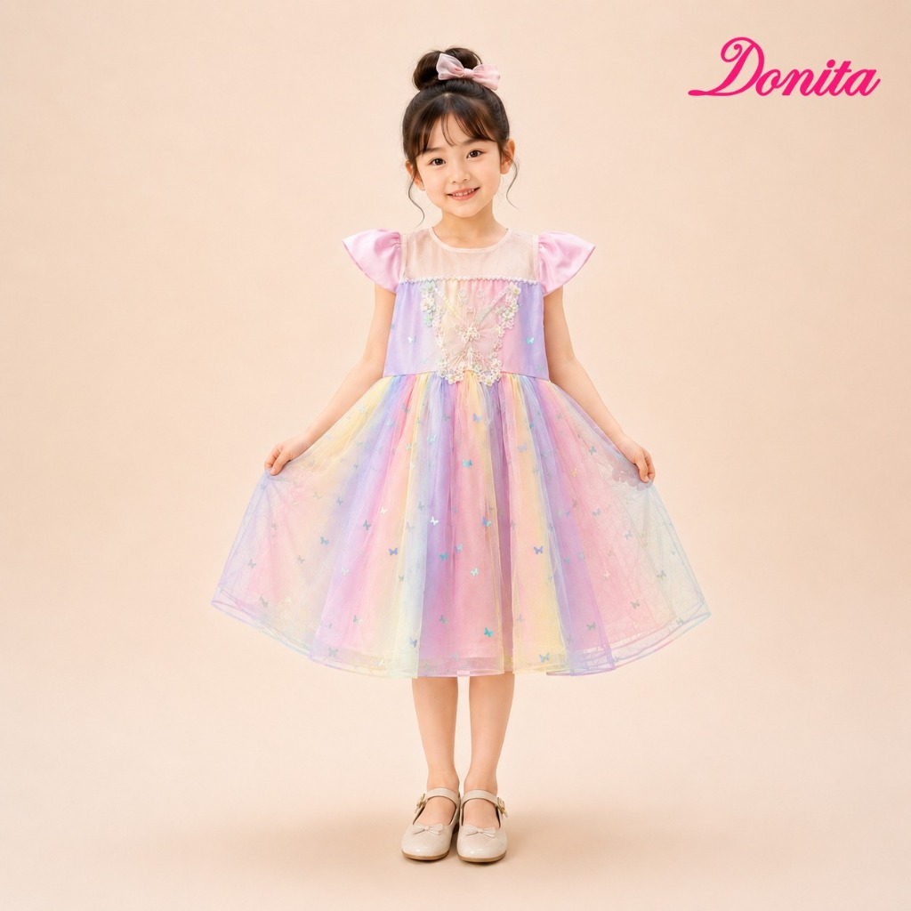 DNC-053 DRESS PARTY ANAK PEREMPUAN BRAND DONITA