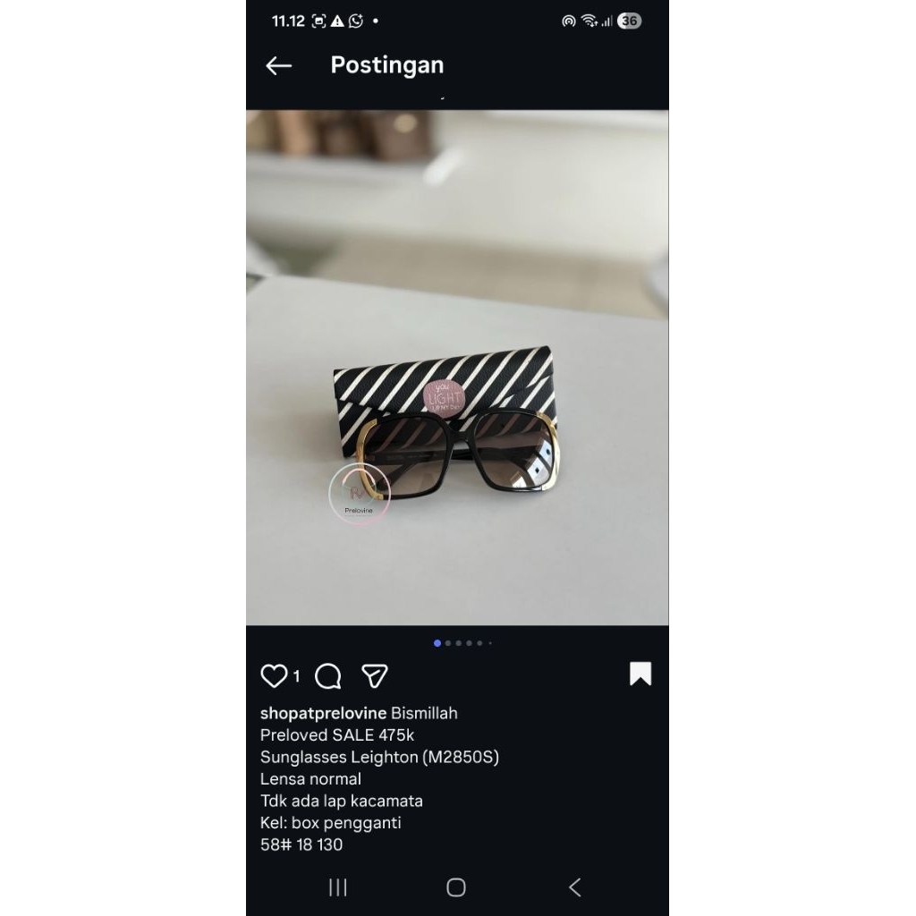 Sunglasses Leighton (M2850S)
