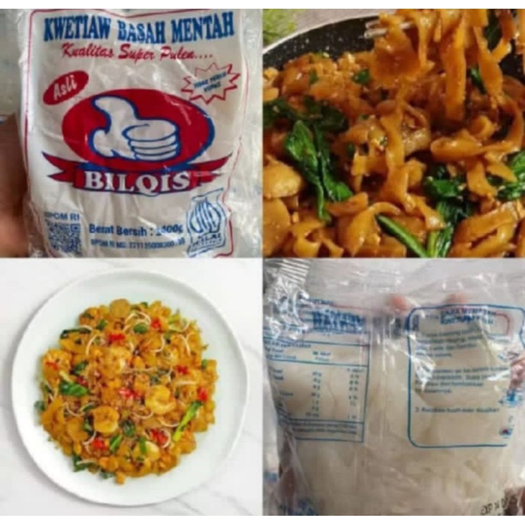 kwetiau bilqis basah 430gr