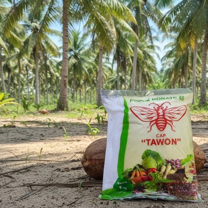 Pupuk Borate 48 Cap Tawon - Pupuk Mikro dengan Boron 48% untuk Segala Jenis Tanaman
