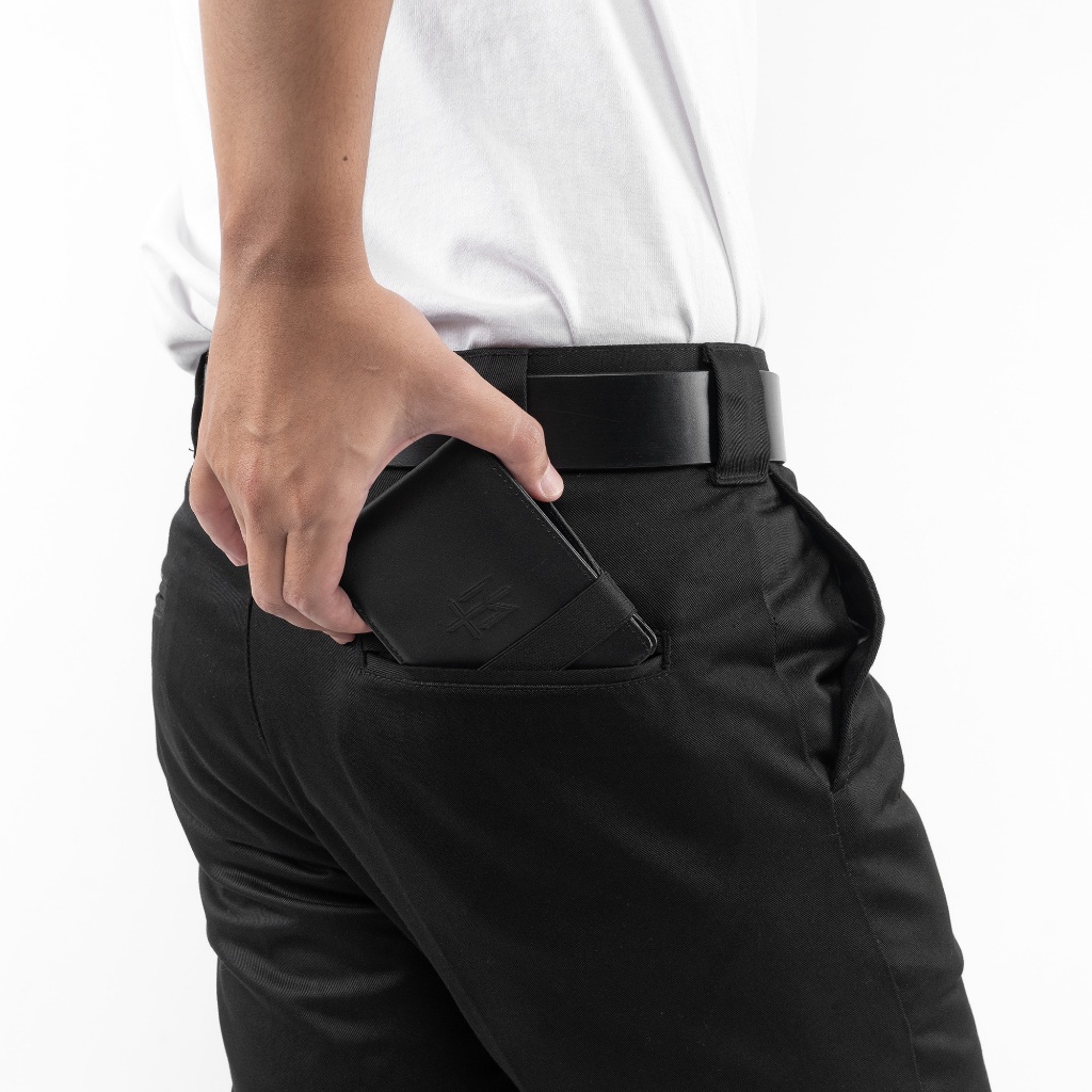 AGITATE Clandestine MATERNAL DISASTER DOMPET KULIT LEATHER TWO FOLD WALLET ORIGINAL