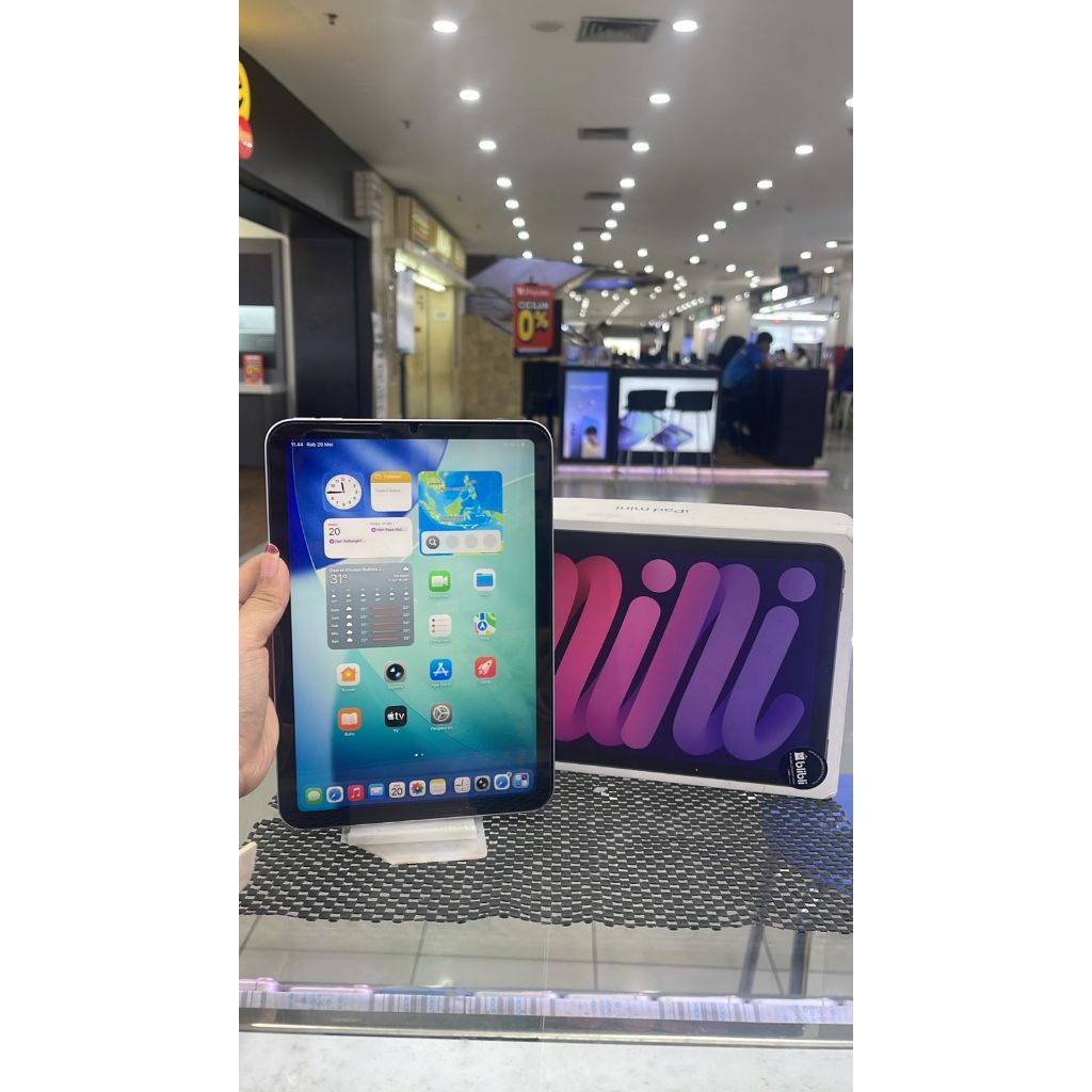 IPAD MINI 7 128GB WIFI ONLY EX IBOX SECOND SEKEN BEKAS INTERNAL 128