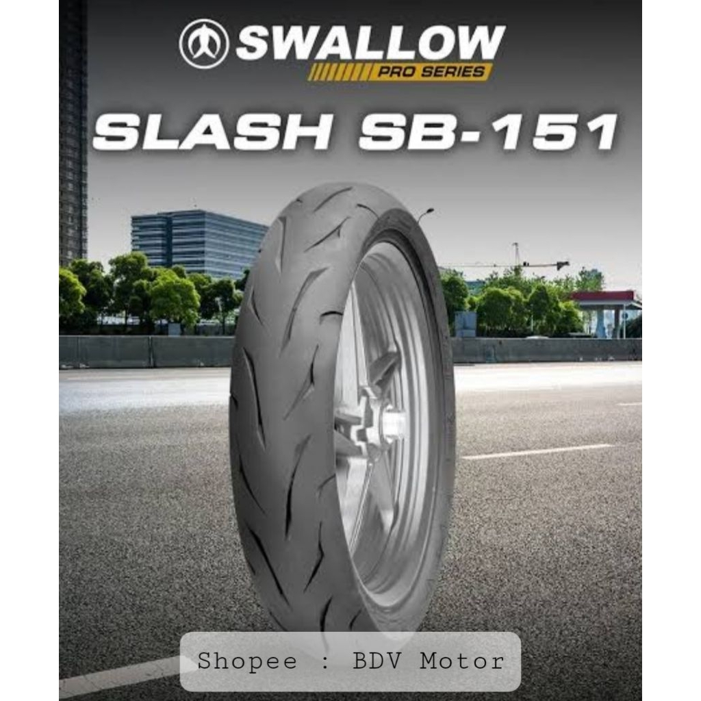 Ban Swallow (TL) 120/70-13 SLASH SB-151 (Ban Soft Compound Nmax Ring 13)