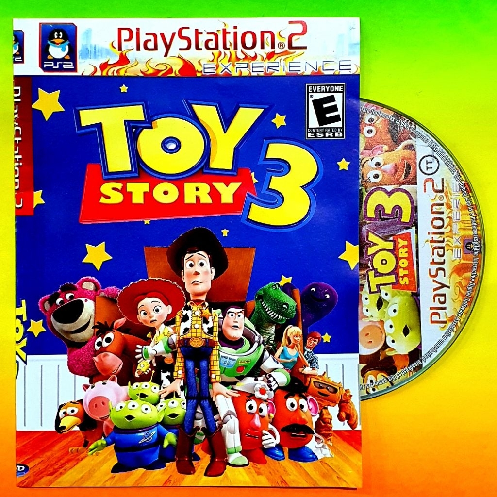 KASET PS2 TOY STORY 3-KASET PS 2 TOY STORY-TOY STORY PS2-KASET GAME PS2-KASET PS2 FULL GAME-KASET PL