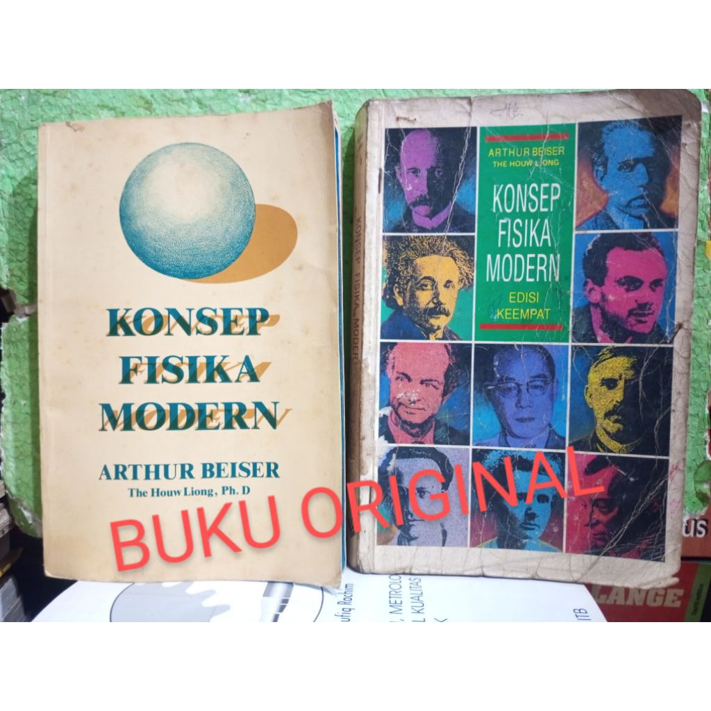 buku original konsep fisika modern - Ed ke 3 &  4