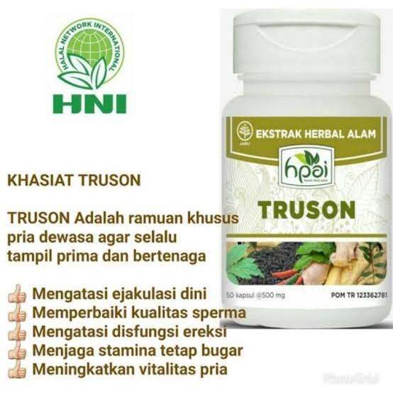 Truson HNI HPAI Original 50 Kapsul - Herbal Stamina