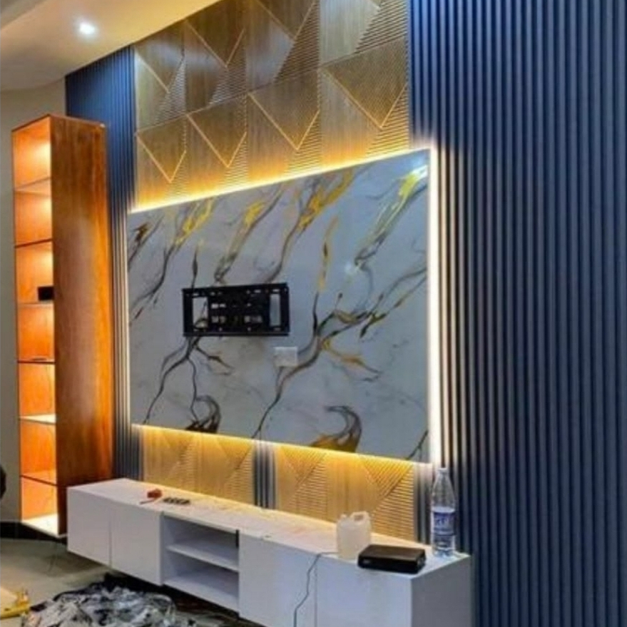 Backdrop Tv Minimalis Modern