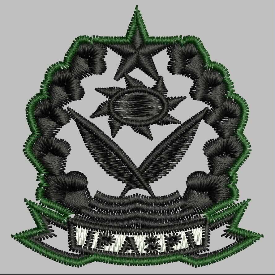 614 BREVET WING PDL TNI PERKERAS MIKA BORDIR EMBROIDERY GIB