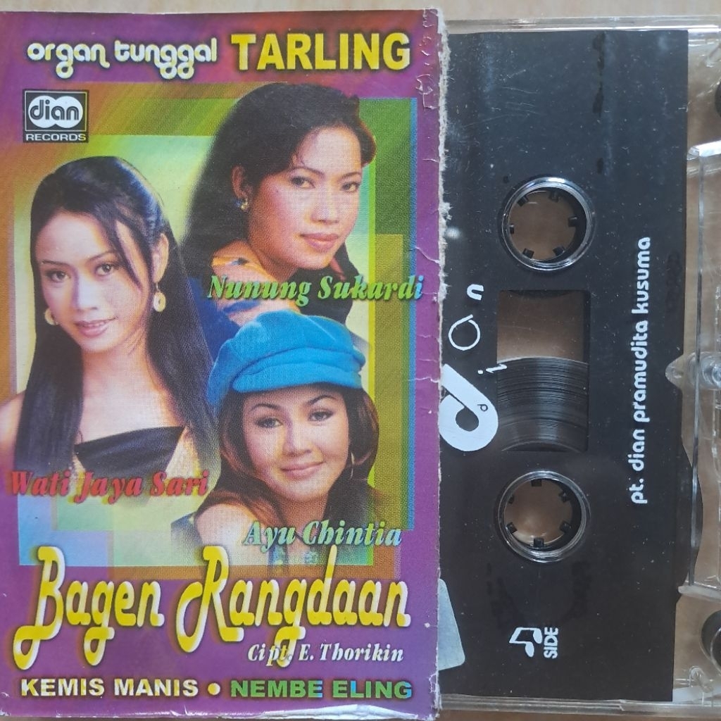 Kaset Pta Organ Cirebonan Album Bagen Rangda