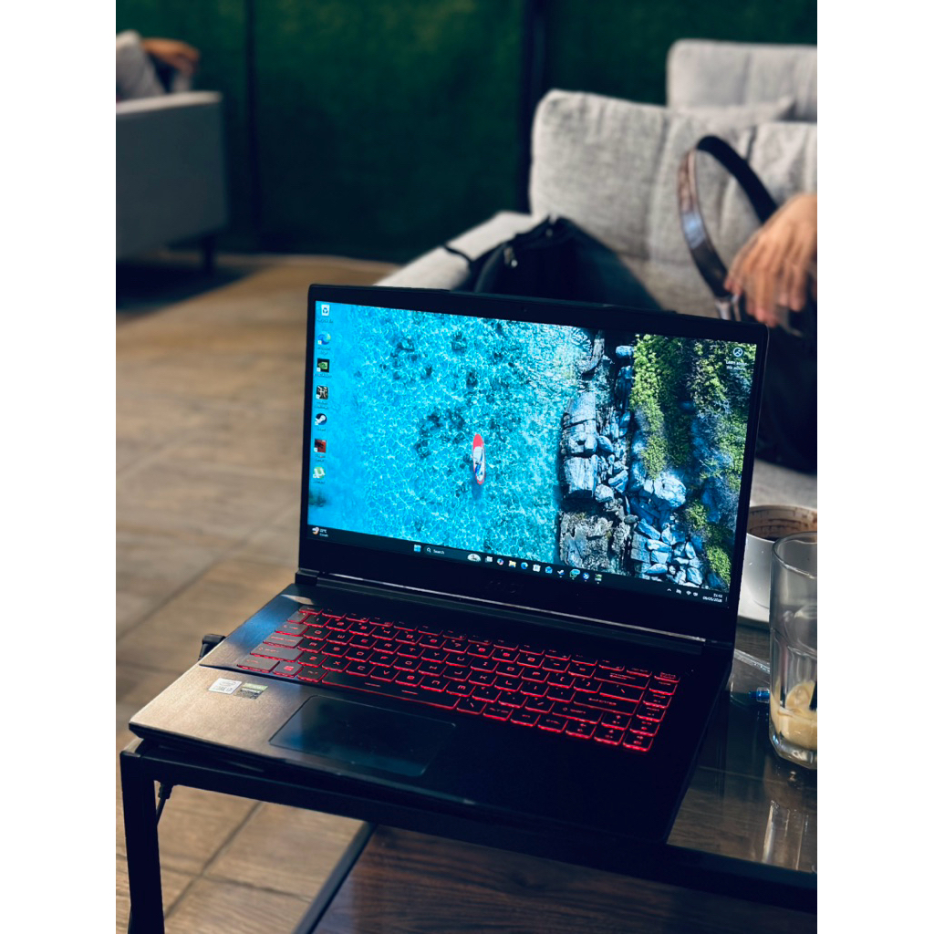 Laptop Gaming Nvidia RTX 3060 intel core i7 10750h RAM 16GB MSI gf65 Thin