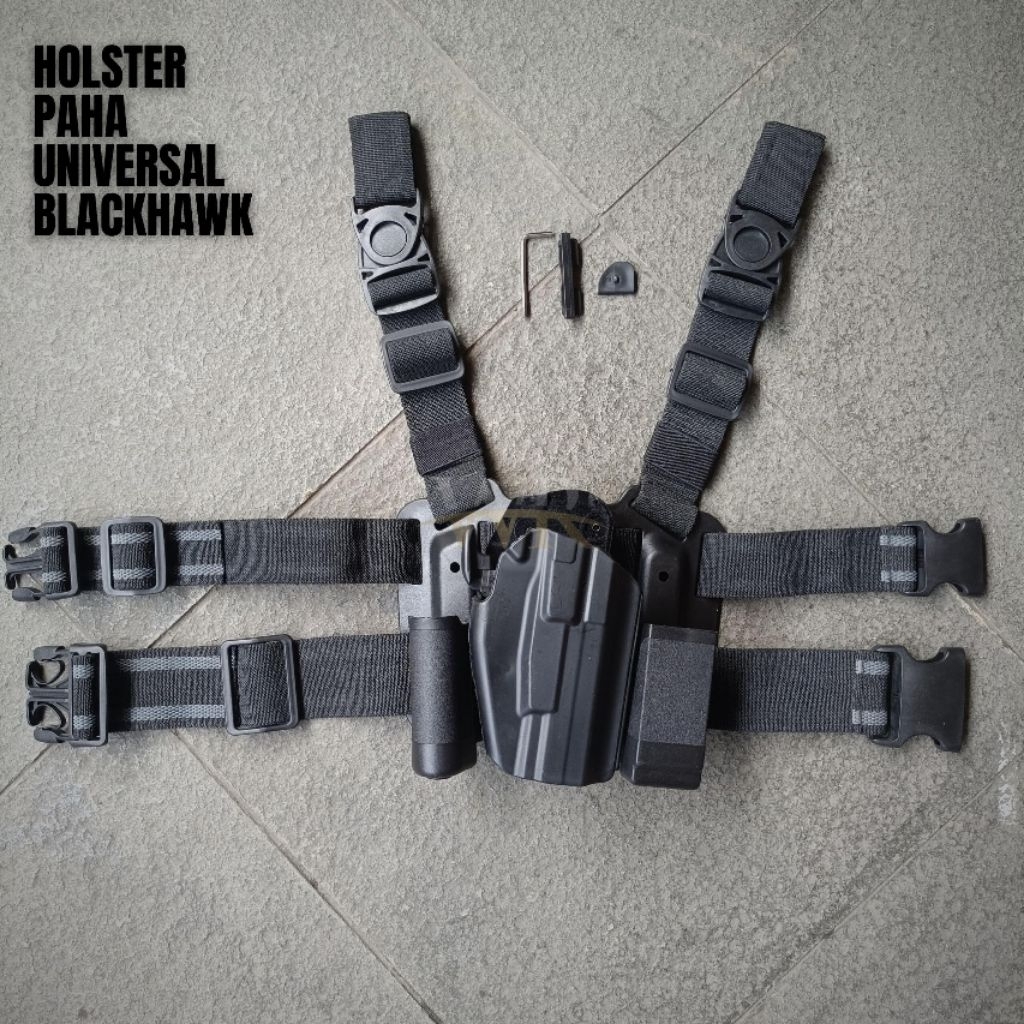 HOLSTER PAHA UNIVERSAL BLACKHAWK