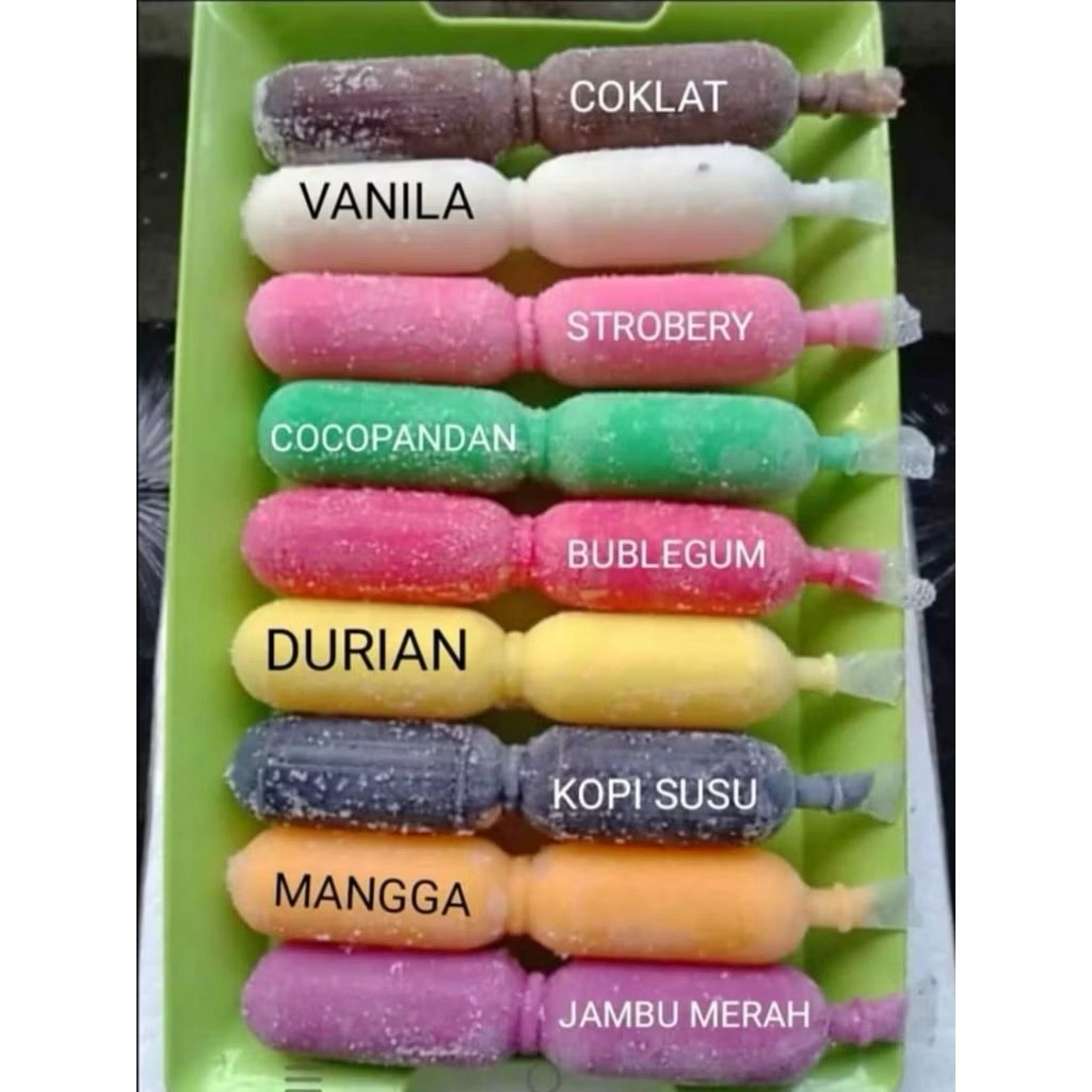 Es wawan jadul varian mix rasa / Es krim Jadul