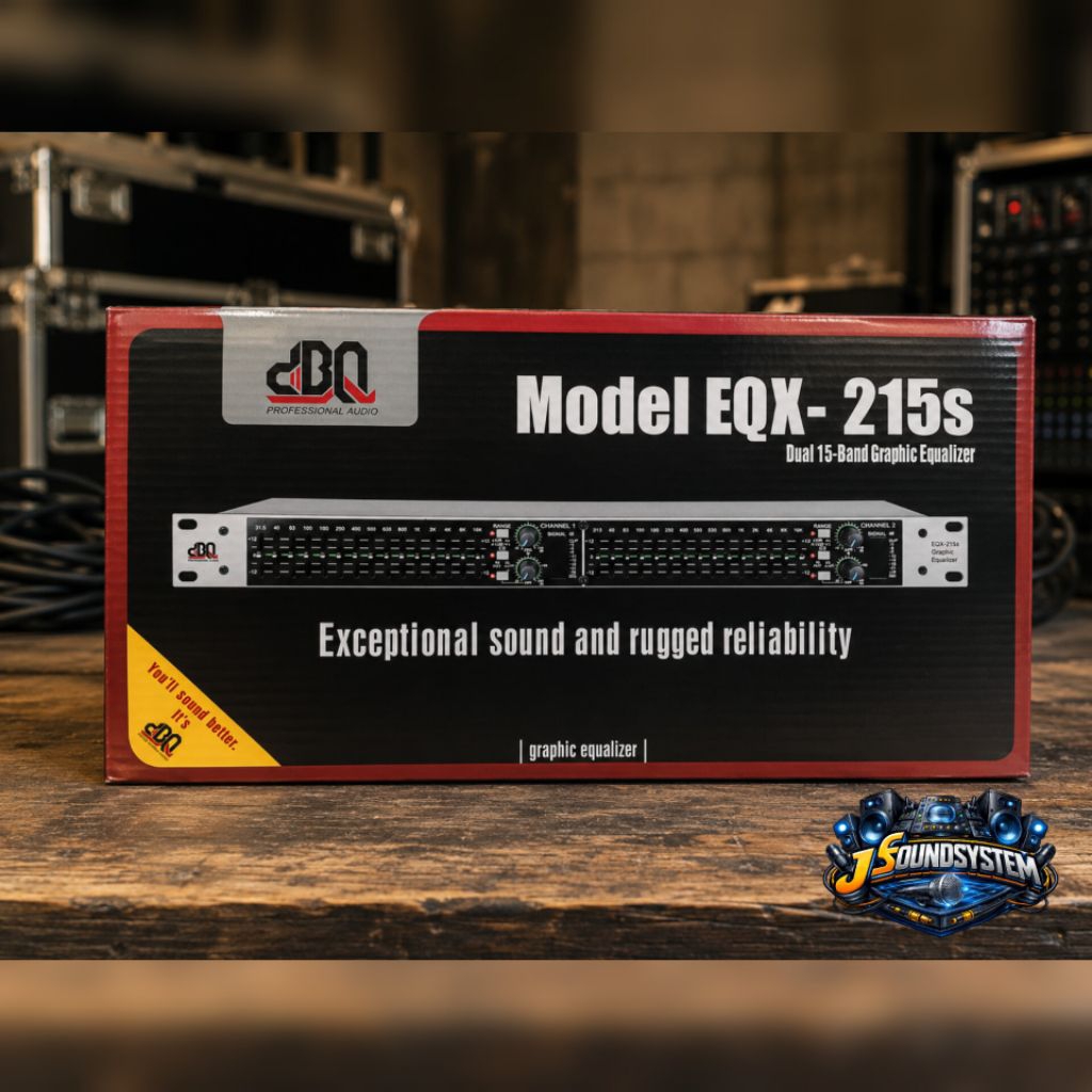 EQUALIZER DBQ / DBQ EQX-215s / GRAPHIC EQUALIZER EBQ