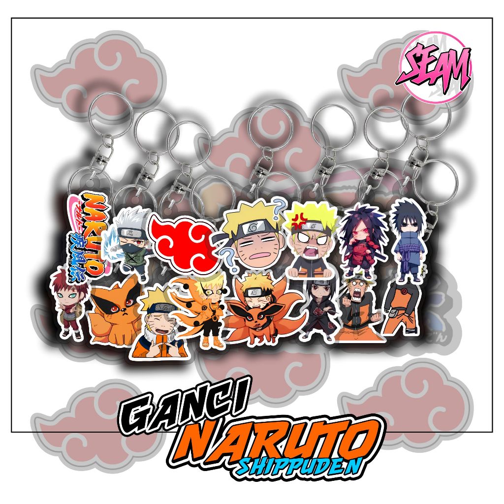 GANCI KARAKTER NARUTO SHIPPHUDEN GANCI NARUTO KAKASIH SASUKE MADARA SEKEREN INI TERBARU