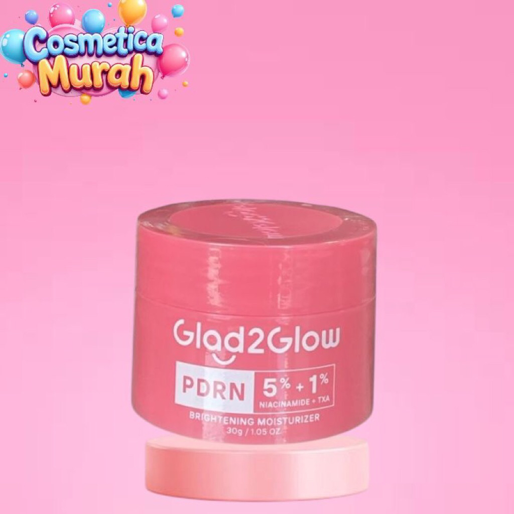 ic.uz} GLAD2GLOW PDRN moisturizer 5% + 1% niacinamide + txa 30 gr glowing skin barrier cerah