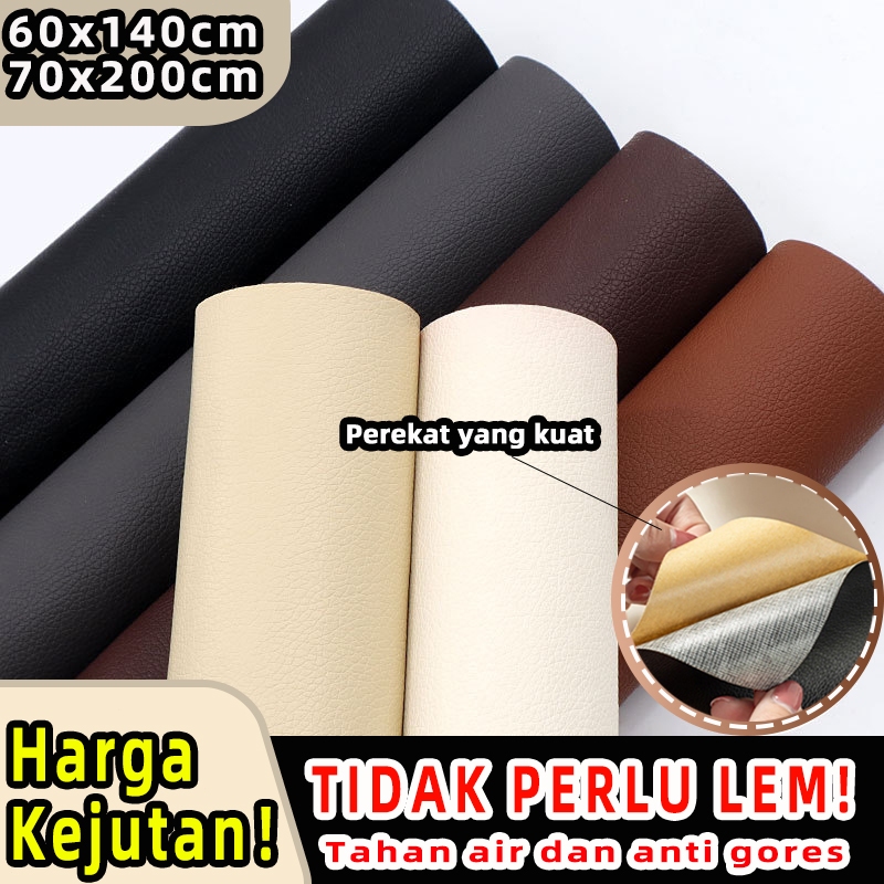 upgrade kulit sofa dan perekat stiker kulit sofa perekat kulit sofa tempel Sticker Kulit PU sticker 