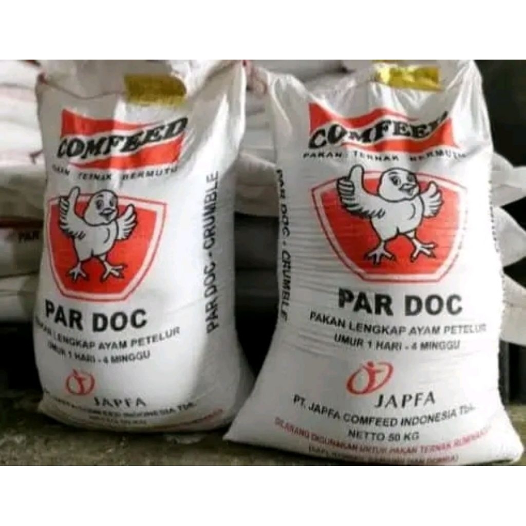 Comfeed par doc pakan ayam petelur anakan(CRUMBLE)