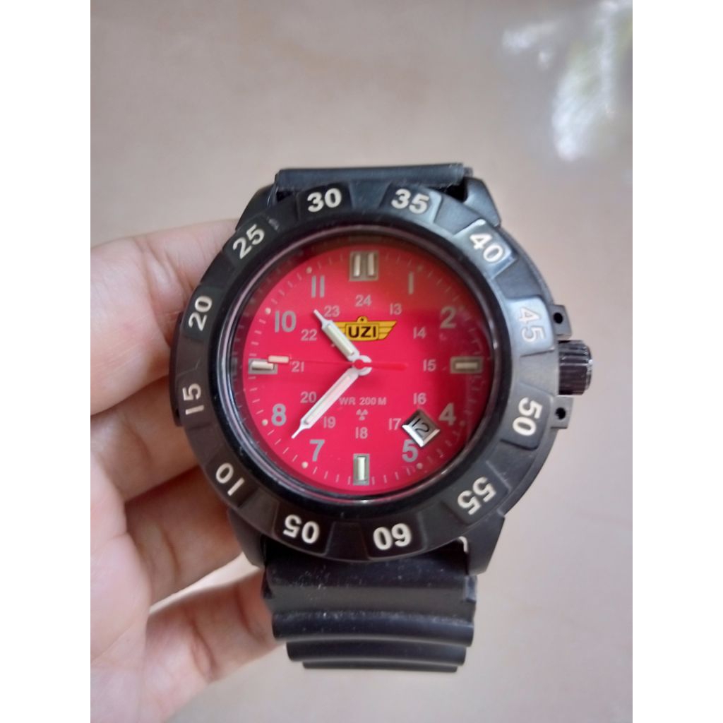 UZI Protector Swiss Tritium Watch