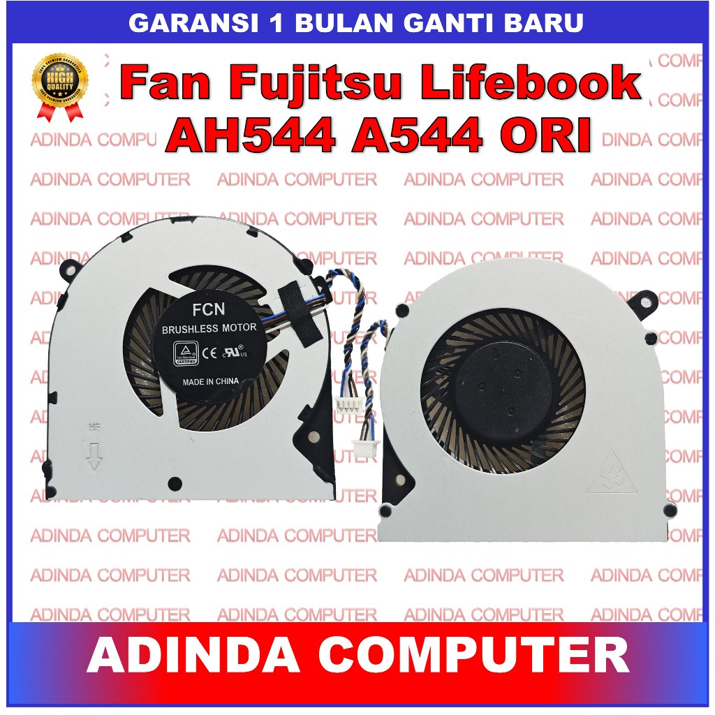 Fan Fujitsu Lifebook AH564 A544 AH544 A556 A514 OEM ORI