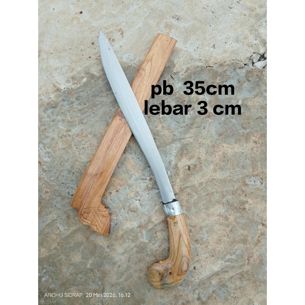 Pisau dapur baja bar