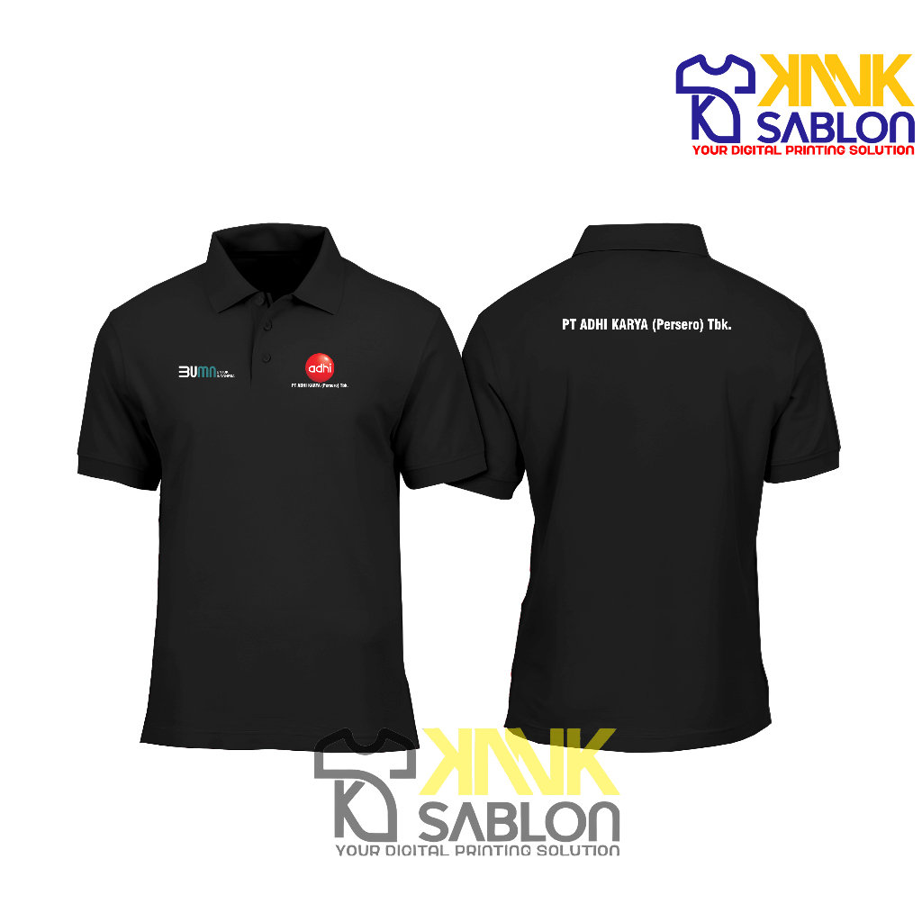 Poloshirt Adhi Karya - Baju Berkerah Adhi Karya - Kanksablon