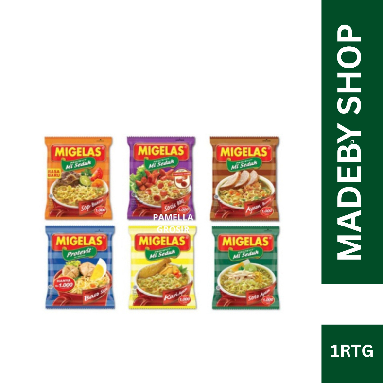Mie Gelas 1 Renceng All Varian - 1 Renteng 10 Pcs