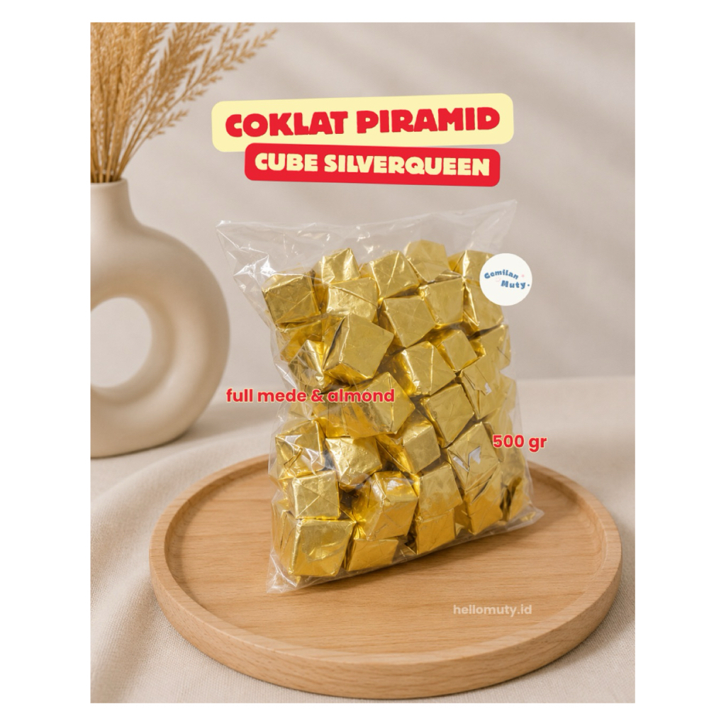 Coklat Piramid | Chucky Bar SilverQueen - 500gr
