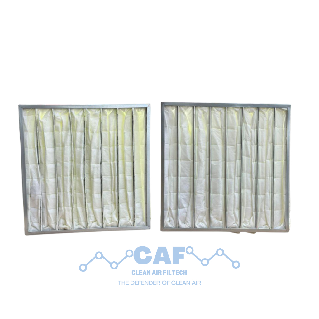 Medium Bag Filter F8 | 4P & 8P pocket - 24x24x22" 24x12x22"