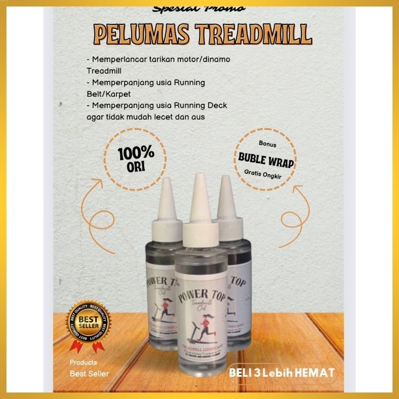 Minyak Treadmill KUALITAS TERBAIK Minyak Pelumas treadmill Super Pro