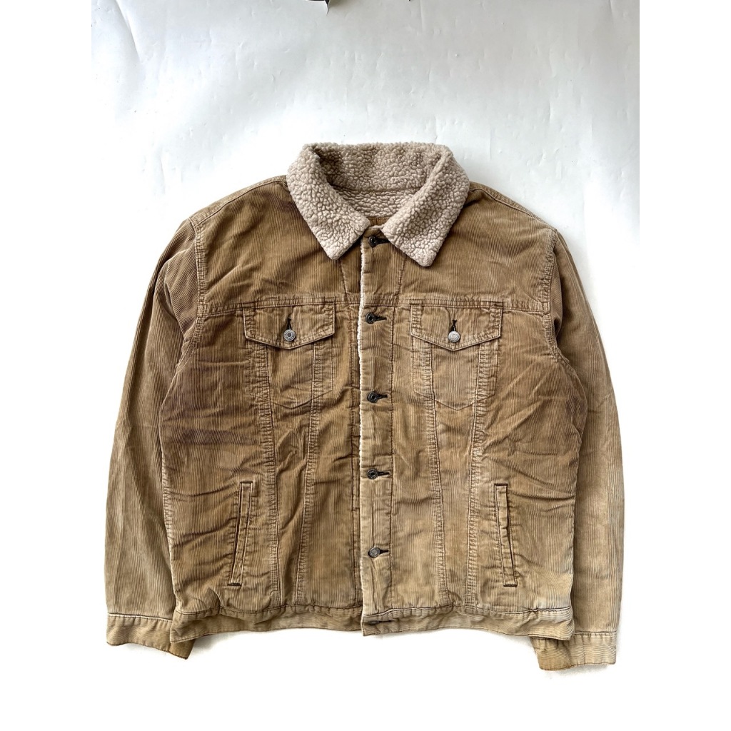 GAP Corduroy Sherpa Trucker Jacket (JC-6779) XL (72x65)
